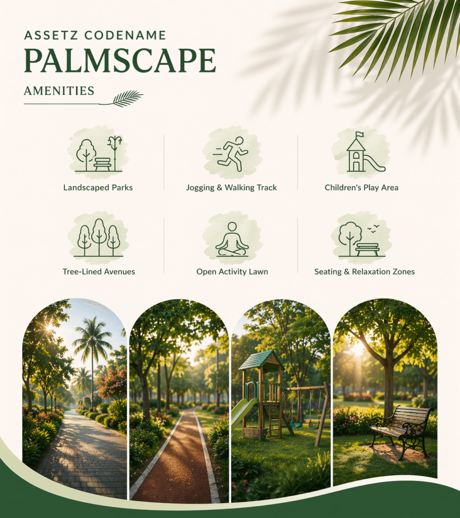 Assetz Codename Palmscape World Class Amenities in North Bengaluru