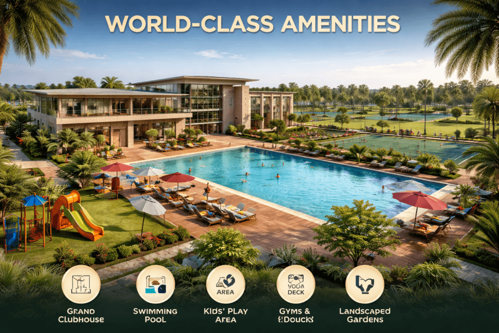 FUTUREARTH Northern Lights World Class Amenities
 