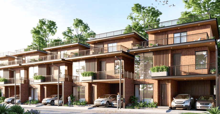 HPR luxury villas Bangalore exterior view