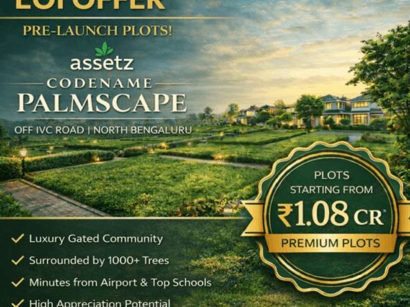 Assetz Codename Palmscape plots in North Bengaluru