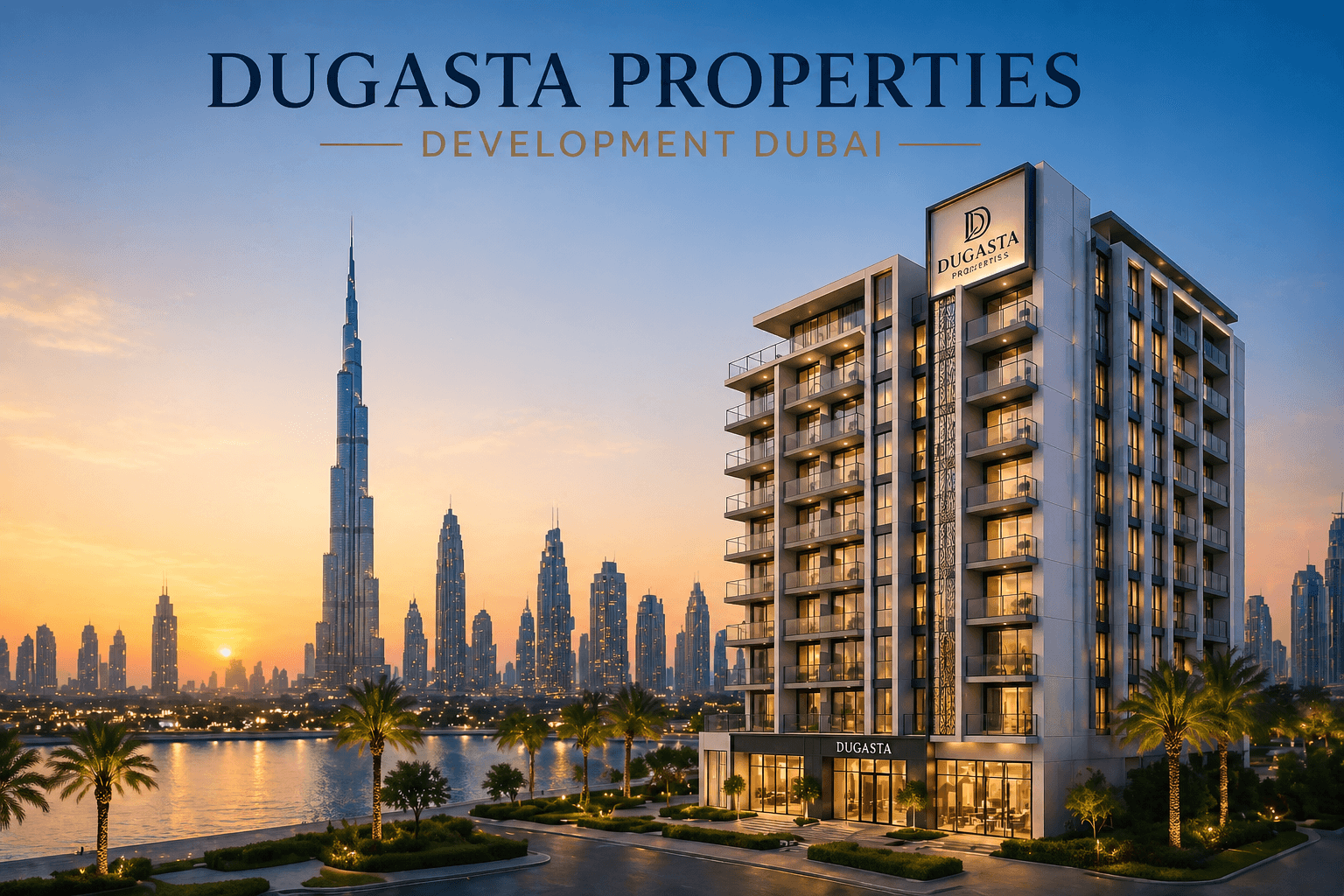 Dugasta Properties Development Dubai premium investment apartments with modern high-rise design