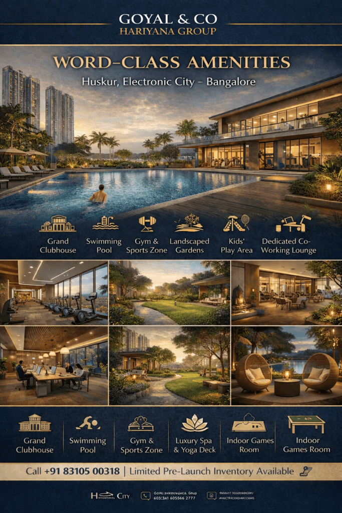 Goyal & Co Hariyana Amenities
