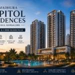 Sumadhura Capitol Residences Whitefield premium apartment towers with luxury pool and modern clubhouse Bangalore