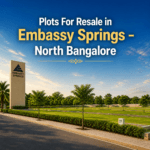 Plots for resale in embessy springs