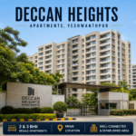 Spacious 2 & 3 BHK apartment interior in Deccan Heights Yeshwanthpur with modern layout and natural light