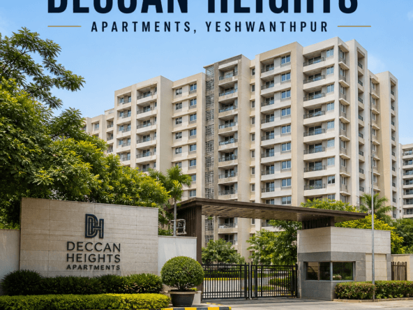 Spacious 2 & 3 BHK apartment interior in Deccan Heights Yeshwanthpur with modern layout and natural light