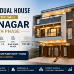 Modern G+2 individual house for sale in JP Nagar 8th Phase Bangalore with premium design and gated entrance