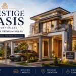 Prestige Oasis Bangalore premium 3 & 4 BHK luxury villas with spacious layouts, modern villa elevation, and high-end residential community design