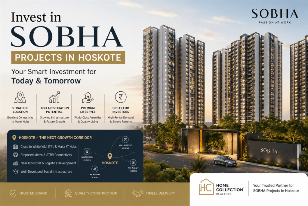  Investing in SOBHA Limited Projects in Hoskote