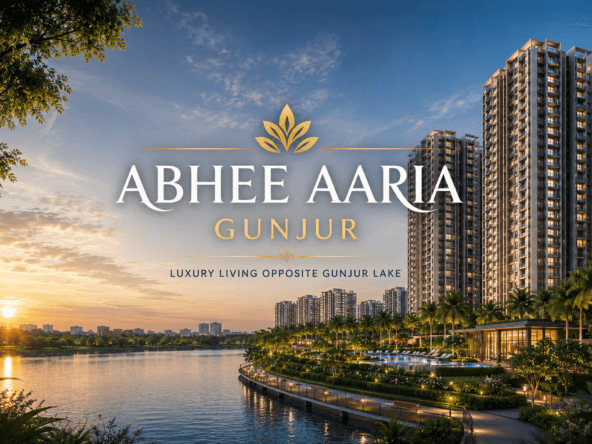 Abhee Aaria Gunjur luxury apartments opposite Gunjur Lake on Sarjapur Whitefield Road Bangalore