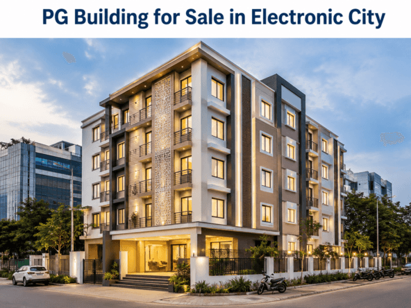 PG Building for Sale in Electronic City, Bangalore – Modern Multi-Storey Rental Income Property on Neeladri Road