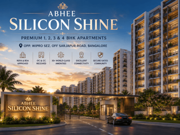 Abhee Silicon Shine luxury apartments opposite Wipro SEZ on Sarjapur Road, Bangalore