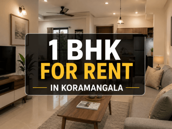 1 BHK for Rent in Koramangala featured image showcasing a premium standalone apartment in Bengaluru