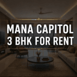 Mana Capitol 3 BHK apartment for rent in Sarjapur Road Bangalore – fully furnished rental home