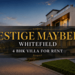Prestige Mayberry Whitefield 4 BHK Villa for Rent – Luxury Villa Rental in Whitefield Bangalore