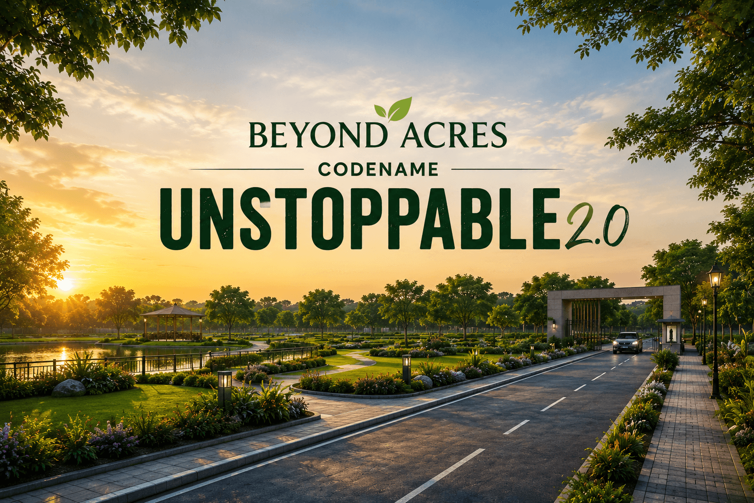 Beyond Acres Codename Unstoppable 2.0 premium riverside plotted development in Mysuru by Beyond Acres