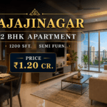 Rajajinagar 2 BHK Apartment 1200 Sq Ft Semi-Furnished Home for Sale in Bangalore