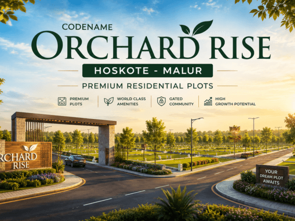 Codename Orchard Rise Hoskote–Malur premium residential plotted development in East Bangalore