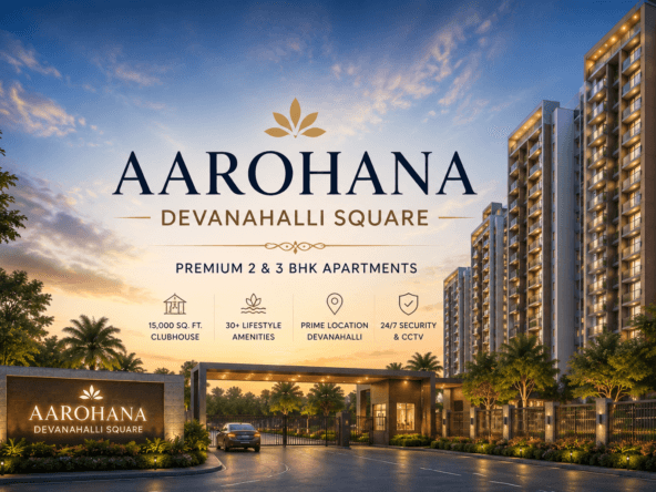 Aarohana Devanahalli Square Premium 2 & 3 BHK Apartments in Devanahalli North Bangalore